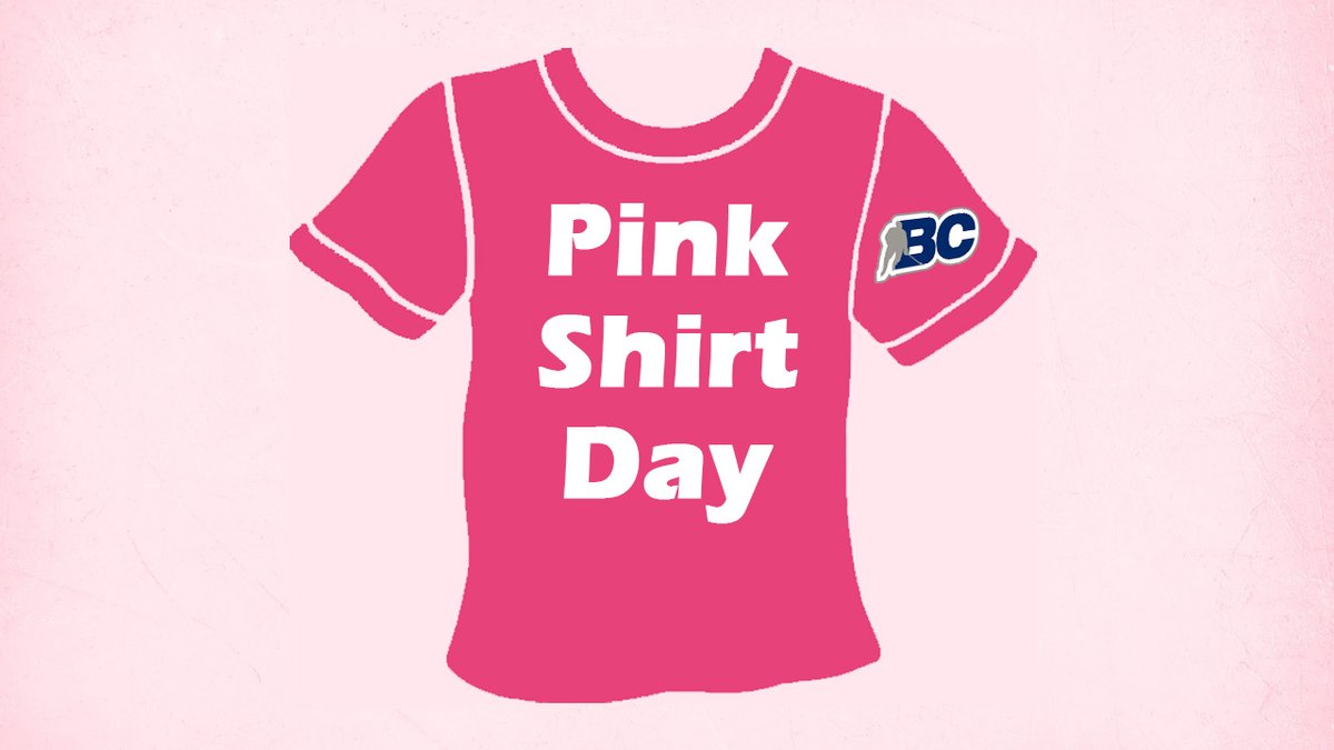 BC Hockey (@bchockey_source) on Twitter photo Today is <a href="/PinkShirtDay/">Pink Shirt Day</a>! On-and-off the ice, remember to always demonstrate kindness and lift each other up. Today is <a href="/PinkShirtDay/">Pink Shirt Day</a>! On-and-off the ice, remember to always demonstrate kindness and lift each other up.