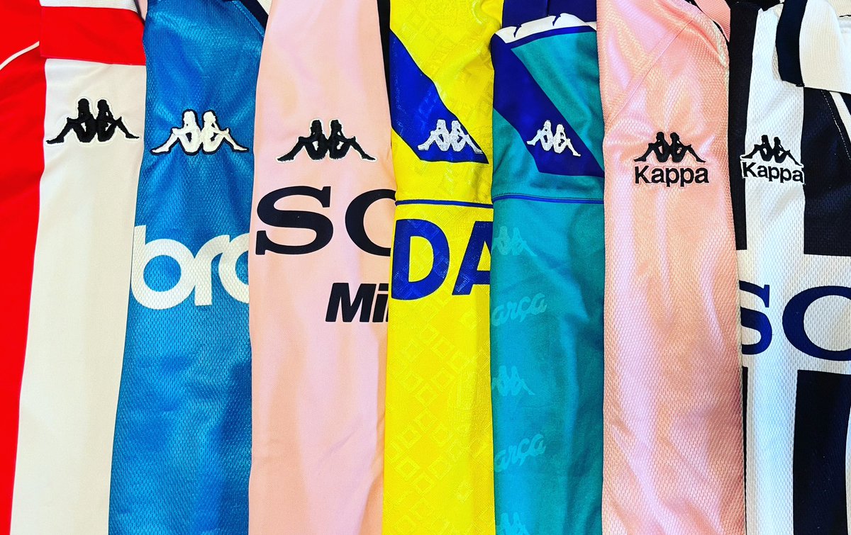 #Peopleonthemove

My favourite manufacturer bar none 🔥

What’s the greatest Kappa kit?  

#kappa #classicfootballshirts