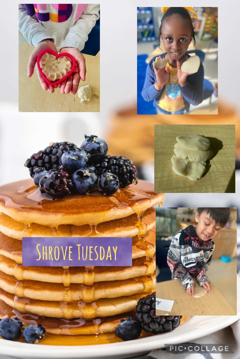 We learned about Shrove Tuesday and made little pancakes 🥞 in class @StAnneOCSB #ShroveTuesday