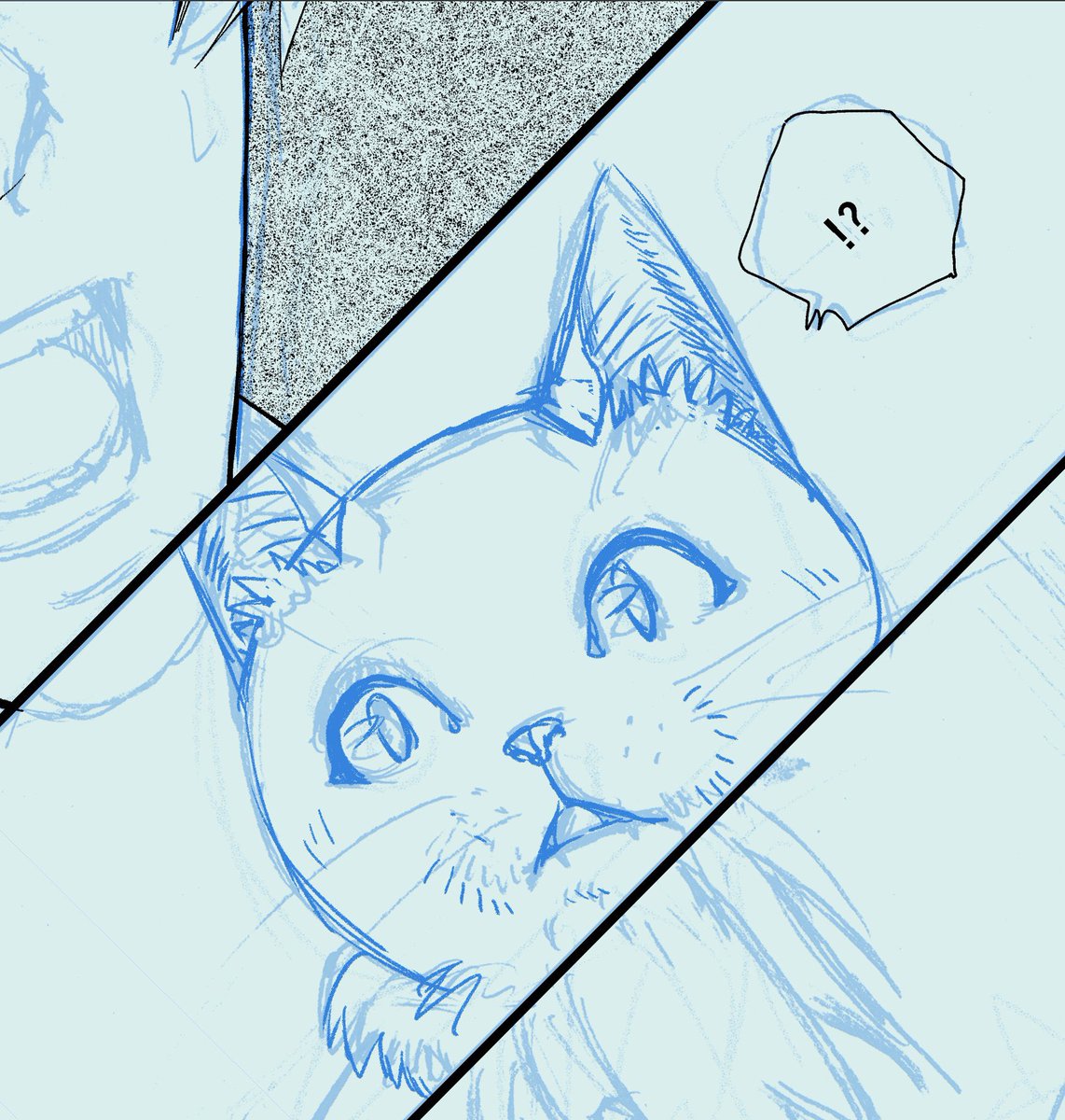 「おはようです今日は #猫の日 だそうですねうちの漫画に出てくる『猫』です 」|河内実加🌕のイラスト