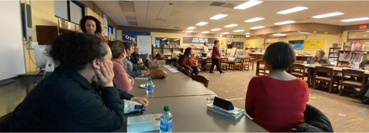 D83Shines's tweet photo. #D83shines BPAC members meeting and discussing the first 8 chapters of, "La Vida Es Un Jardin Para Cultuvar," by local Author Pascuala Herrera. https://t.co/2YYM3u9awU