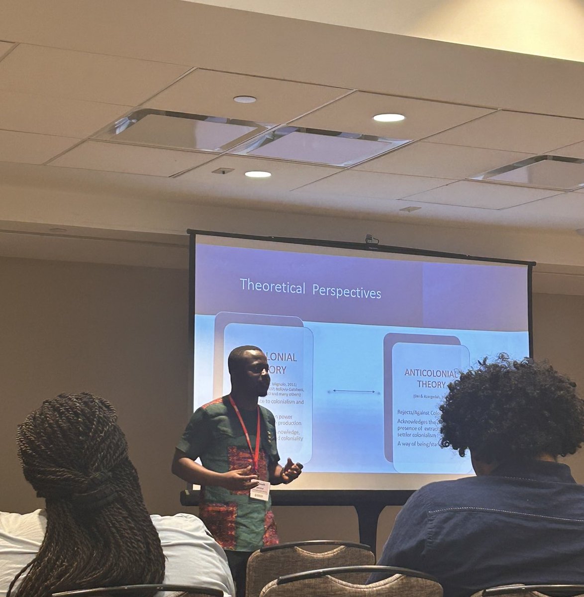 Presented my  ongoing doctoral research study @cies_us. The opportunity to share my work and receive valuable feedback from esteemed colleagues was truly invaluable #CIES2023