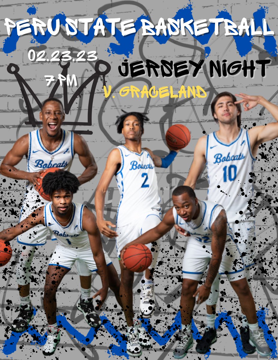 PSCMenHoops's tweet photo. Come out Thursday to the AWAC to support the Bobcats in the first round of the Heart of America Conference tournament! 

#PERUBALL | #FIGHT | #CLAWSOUT https://t.co/UjbEkJQu8g
