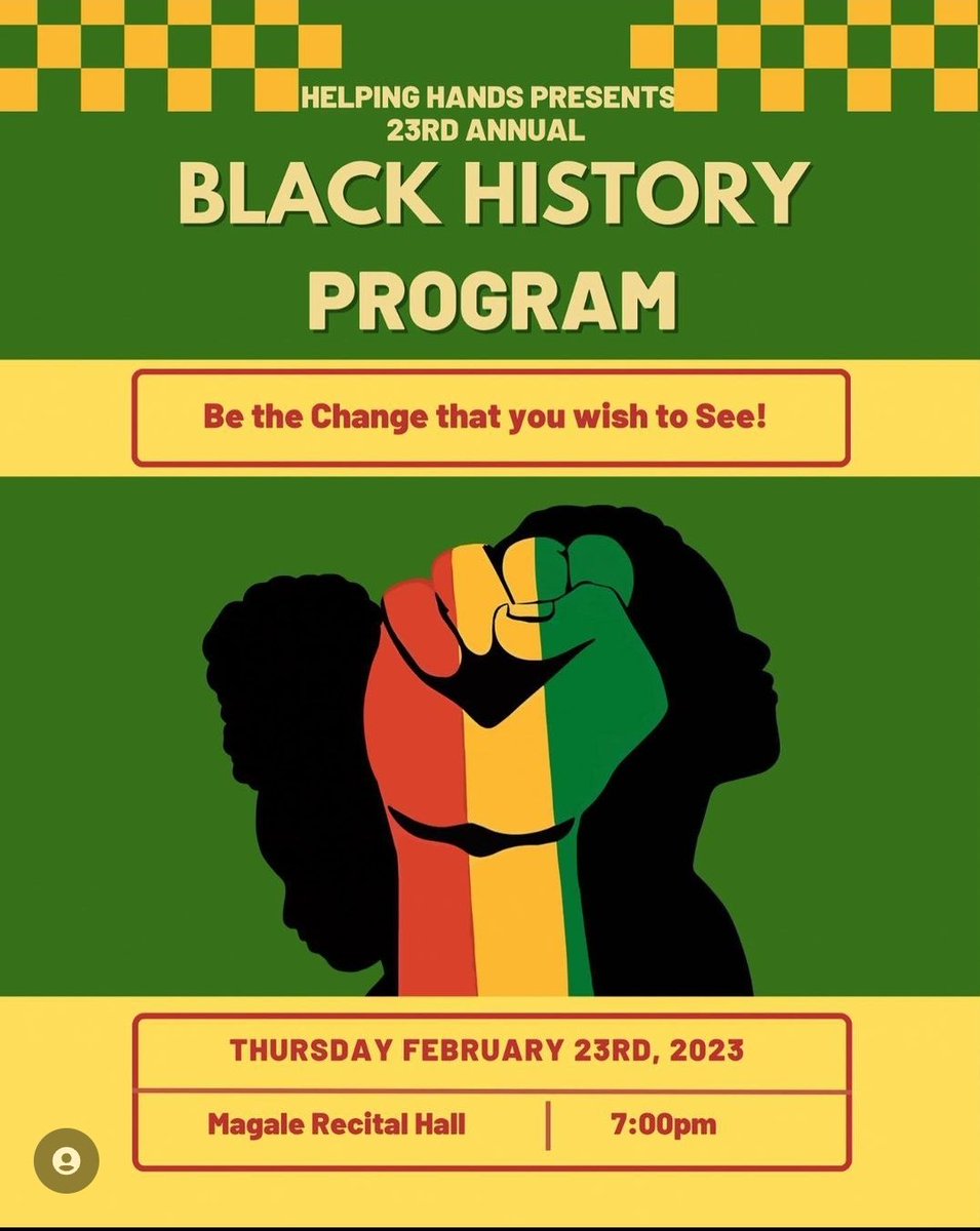 Join us for Helping Hands' annual black history program