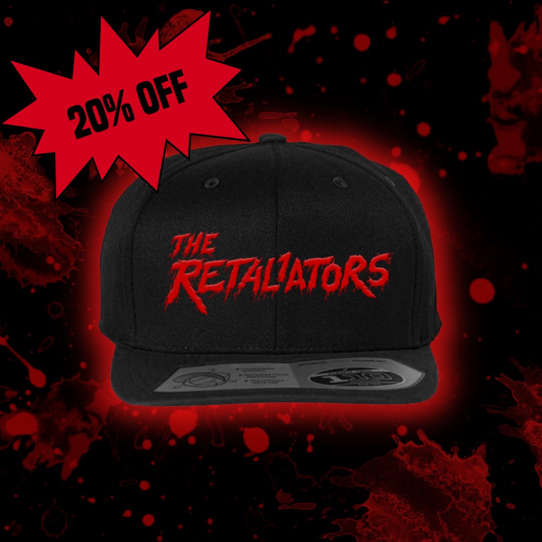 Tomorrow is the last day of our 20% off sale! 

Shop now: theretaliators.store