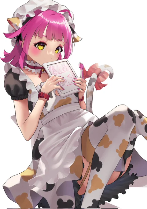 あと三毛にゃんメイドの璃奈ちゃんも上げておきます#猫の日 