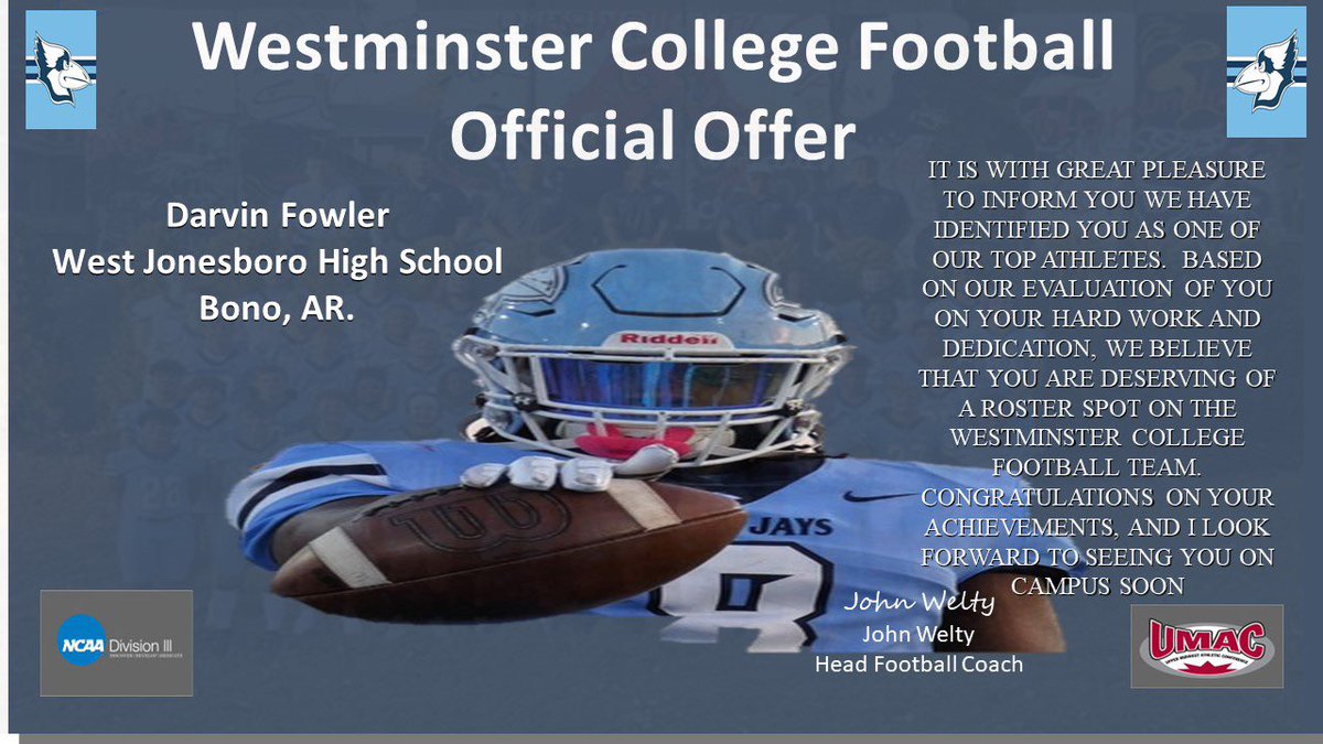 DarvinFowler22's tweet photo. Blessed to Receive a From @CoachBreck72 @Bledsoe_10 @ekern2 @Westside_FB @QHS_Sexton https://t.co/qYYDOlj4Fp