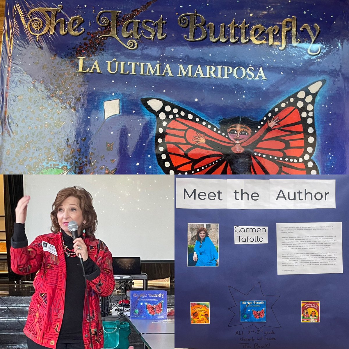 Courtney Wright (@courtneyjwright) on Twitter photo Thank you <a href="/texasbookfest/">Texas Book Festival</a> for coordinating the visits of @Shadrieka1 and Carmen Tafolla & donating books to all of our <a href="/AudeliaCreek/">Audelia Creek Elementary</a> #Stallions! I #RISDbelieves it was an #ACEmazing day! <a href="/AGangstead/">Alex Gangstead (She/Her)</a> <a href="/LIBRARIESinRISD/">Richardson ISD Library & Information Technology</a> <a href="/sharon_erickson/">Sharon Erickson</a> Thank you <a href="/texasbookfest/">Texas Book Festival</a> for coordinating the visits of @Shadrieka1 and Carmen Tafolla & donating books to all of our <a href="/AudeliaCreek/">Audelia Creek Elementary</a> #Stallions! I #RISDbelieves it was an #ACEmazing day! <a href="/AGangstead/">Alex Gangstead (She/Her)</a> <a href="/LIBRARIESinRISD/">Richardson ISD Library & Information Technology</a> <a href="/sharon_erickson/">Sharon Erickson</a>