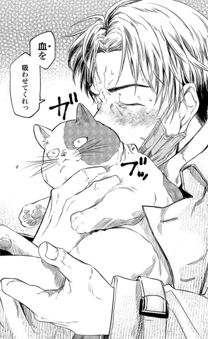 今日は猫の日。
猫を吸おう🐾😺

#夜分に吸血失礼します。
#猫の日

 - あみだむく / 第1話 先輩の秘密 | ゼノン編集部 https://t.co/EiQRoMko7h 