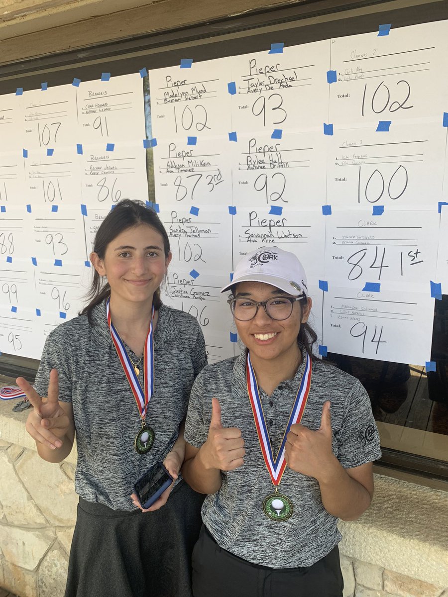 Clark High School Golf tweet media