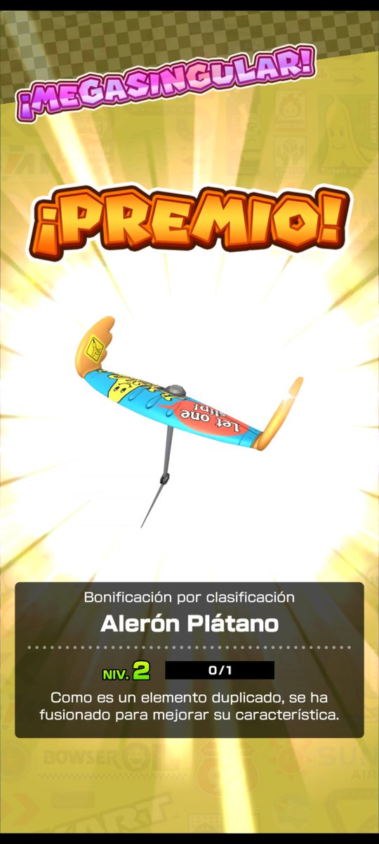 UnTalJavierMndz's tweet photo. Y así termino la Temporada de Exploración, quedando en 3° lugar, una ala que ya tenía, 15 rubíes y 4 (+2) boletos límite puntos de piloto MS, perfectos para desbloquear, y aumentar, a un piloto sus puntos base a 1190 🌟
#MarioKartTour #ExplorationTour https://t.co/wLf7eLdFa7