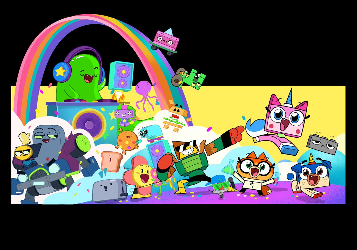 Unikitty! Logoless Billboard (2018)

This one was used for the Season 3 cover but adding the elements that weren't on the billboard