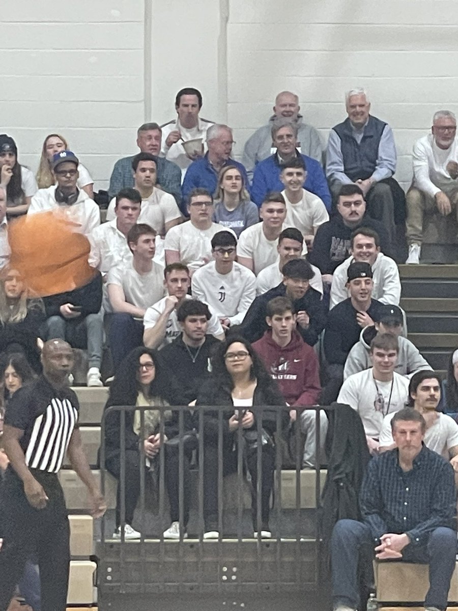 maritimemsoc's tweet image. Tonight we were out supporting Maritime Mens 🏀 and our captain 2 sport athlete Jake Cosgrove in their Skyline Conference playoff win! #oneprogram 💪🏼⛴️⚓️