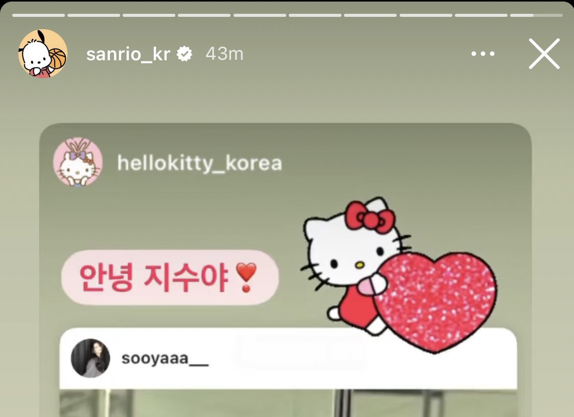 OMG ..wait ARE WE GETTING
HELLO KITTY X JISOO COLLOBORATION?? 👀