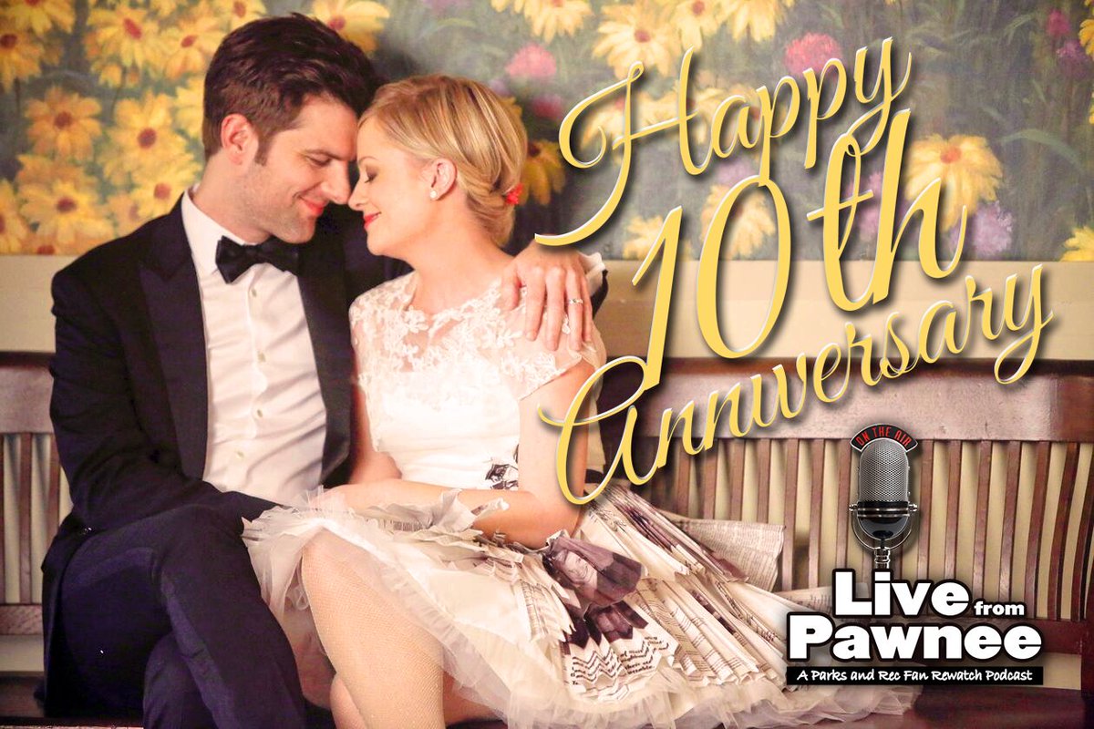 Happy Anniversary to Leslie and Ben! bit.ly/leslieandben #benslie #parksandrec 🎉❤️😍