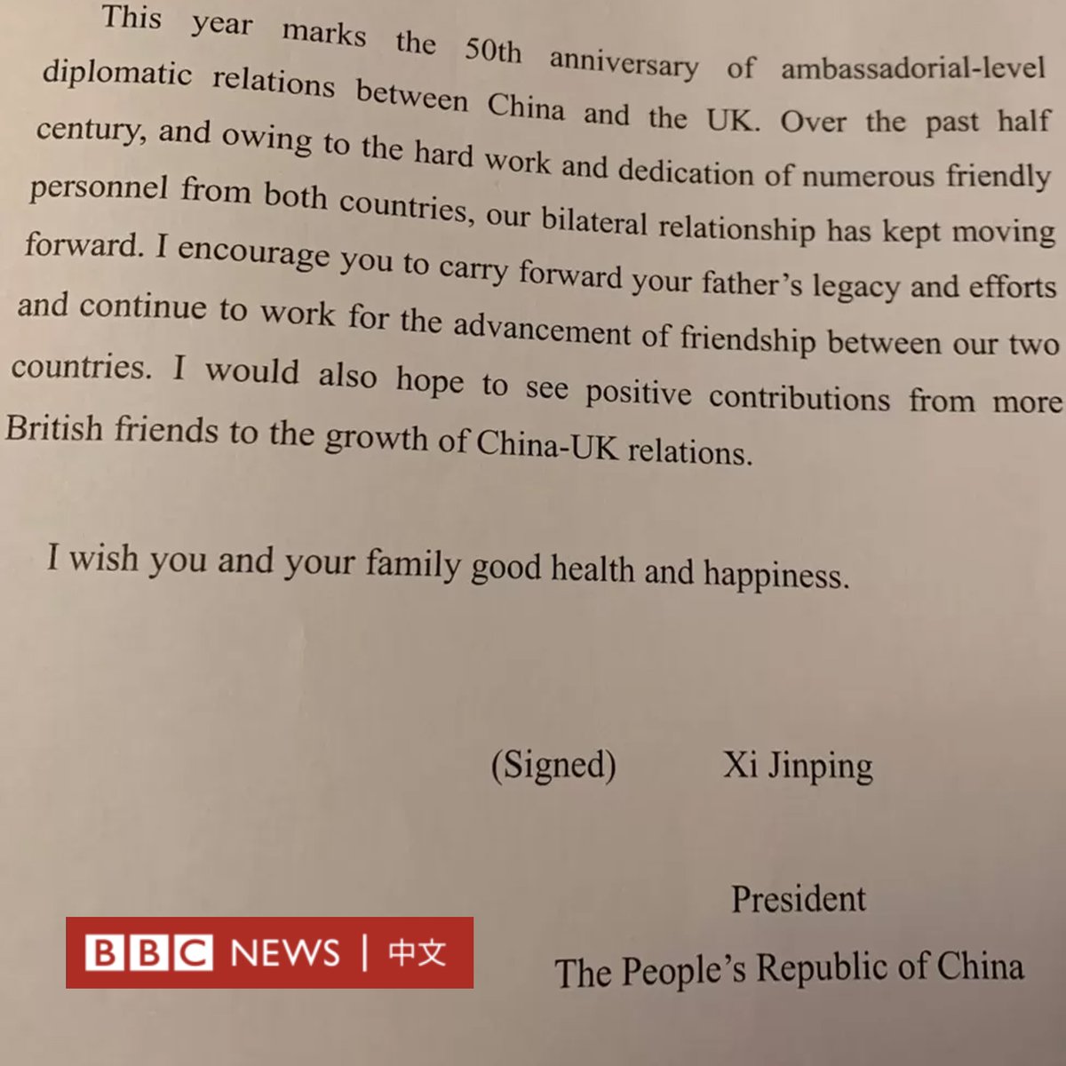 BBC News 中文 tweet media