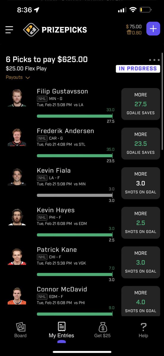 run it back 🔥 #prizepicksnhl #PrizePicks #bettingpicks #sportsbet #NHLPicks