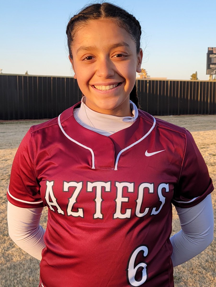 A_Telas's tweet image. 🥎AZTECS WIN DISTRICT OPENER,
20- 7🥎
WP: V. SOLIS, 7.0IP,1K
A. CHAPA 5-5, 2RBI'S,2HR
M. DAVIS,4-5, 4RBI,HR
J. SCHMIDT,3-5, 2RBI'S, HR
L. MARTINEZ, 3-3, RBI
C. VARGAS,2-5,4RBI'S
V. SALINAS,1-5,1RBI
S.SANCHEZ,1-5
@Fchavezeptimes
@EDAztecs_HS
@Coach1Martinez
@TexHSSoftball