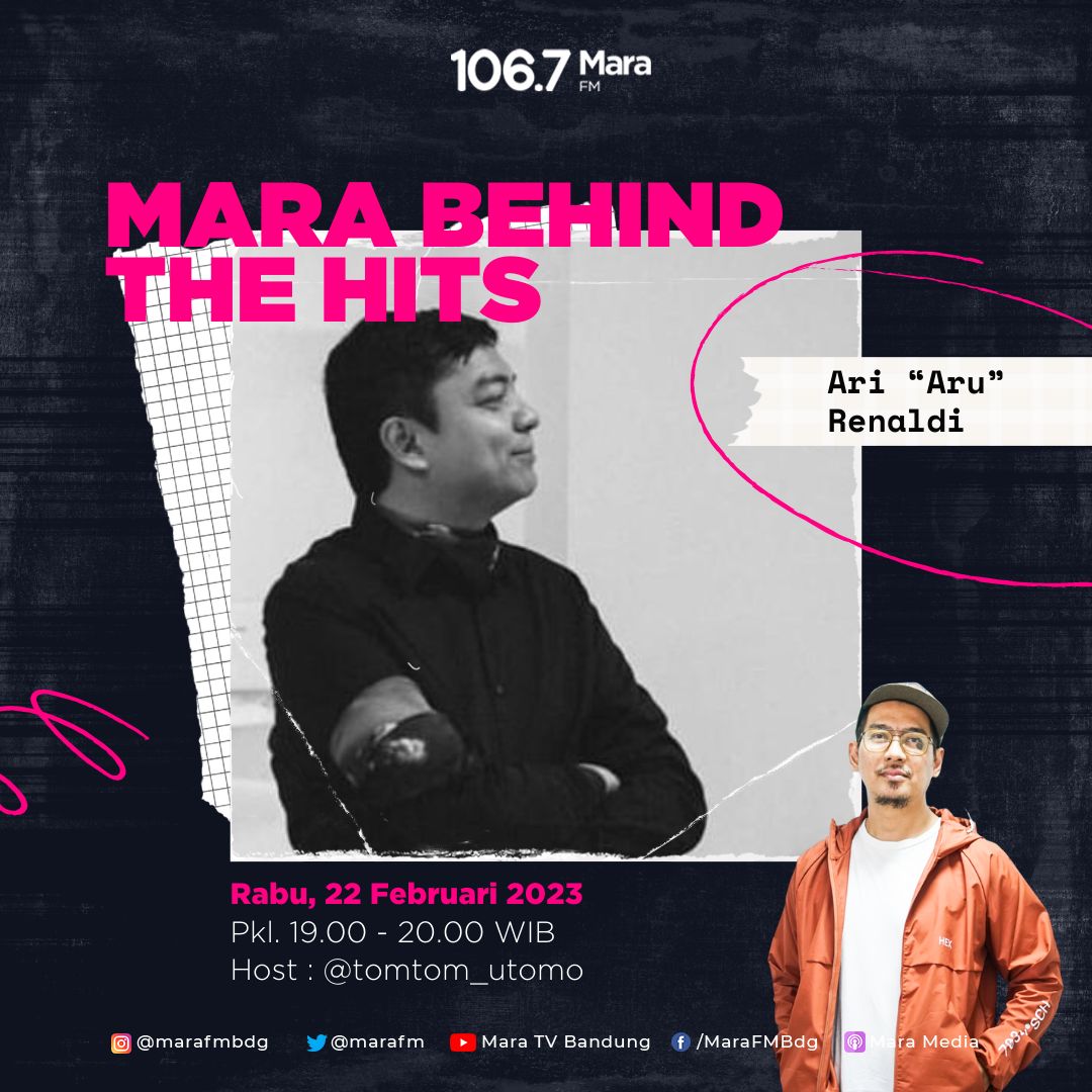 Pengen tau serunya jadi penata suara/ musik dibalik rekaman lagu-lagu hits dari Mocca, Maudy Ayunda, Glenn Fredly, Tulus dll ? Dengerin obrolan <a href="/TomtomTheTITANS/">Utomo Haridwinanto</a> bareng <a href="/AriRenaldiMusic/">Ari Renaldi</a> di #MaraMusik #ManBehindTheHits malam ini jam 19.00 WIB.
