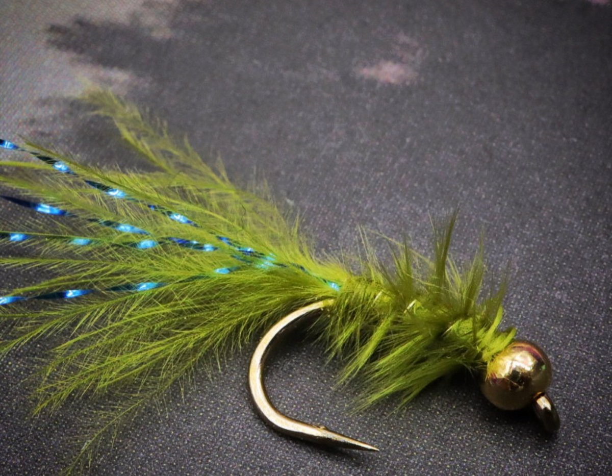 Deb Paskall (@debpaskall) on Twitter photo Chan's Baby Damsel sz14 with blue Semperflash. Great pattern for spring stillwaters in BC.
<a href="/semperfli/">Semperfli Fly Tying</a> #semperfliproteam #flytying #flyfishing #troutflies Chan's Baby Damsel sz14 with blue Semperflash. Great pattern for spring stillwaters in BC.
<a href="/semperfli/">Semperfli Fly Tying</a> #semperfliproteam #flytying #flyfishing #troutflies