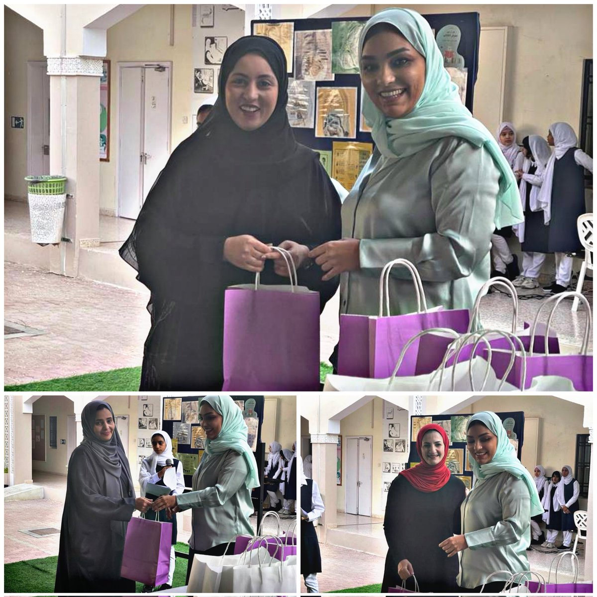 AzzaAlbadi2's tweet photo. تكريما وتعزيزا لدور المعلمات في تفعيل مركز مصادر التعلم ... كرمت أخصائية المركز أ.عزاء البادية المعلمات ممن كان لهن الدور الأكبر في تنشيط المركز وتفعيله... https://t.co/sTXqD1bug2