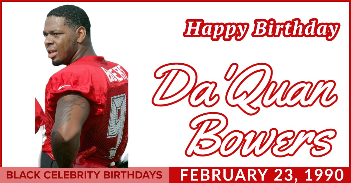 HAPPY 33RD BIRTHDAY TO DA\QUAN BOWERS  Learn More:   