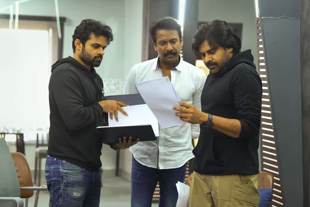 IamSaiDharamTej's tweet photo. 'THE BEST DAY' I would cherish forever.
It's a dream come true to work with my Guru for life @PawanKalyan ❤️
Grateful at this amazing opportunity &amp; Can't wait for a big chunk of learning and memories.
@thondankani @vishwaprasadtg 
@vivekkuchibotla @peoplemediafcy 
@ZeeStudios_ https://t.co/q52FFy2kbk