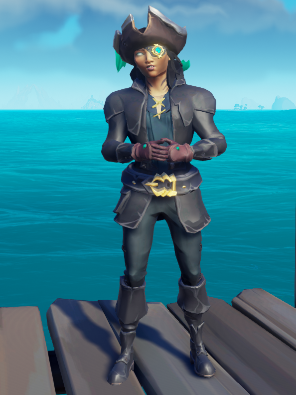 This Athena Ambassador is ready to guide new swashbucklers on their journey to become pirate legends!

Theme: Athena Ambassadors
 #StyleOfThieves <a href="/SeaOfThieves/">Sea of Thieves</a>