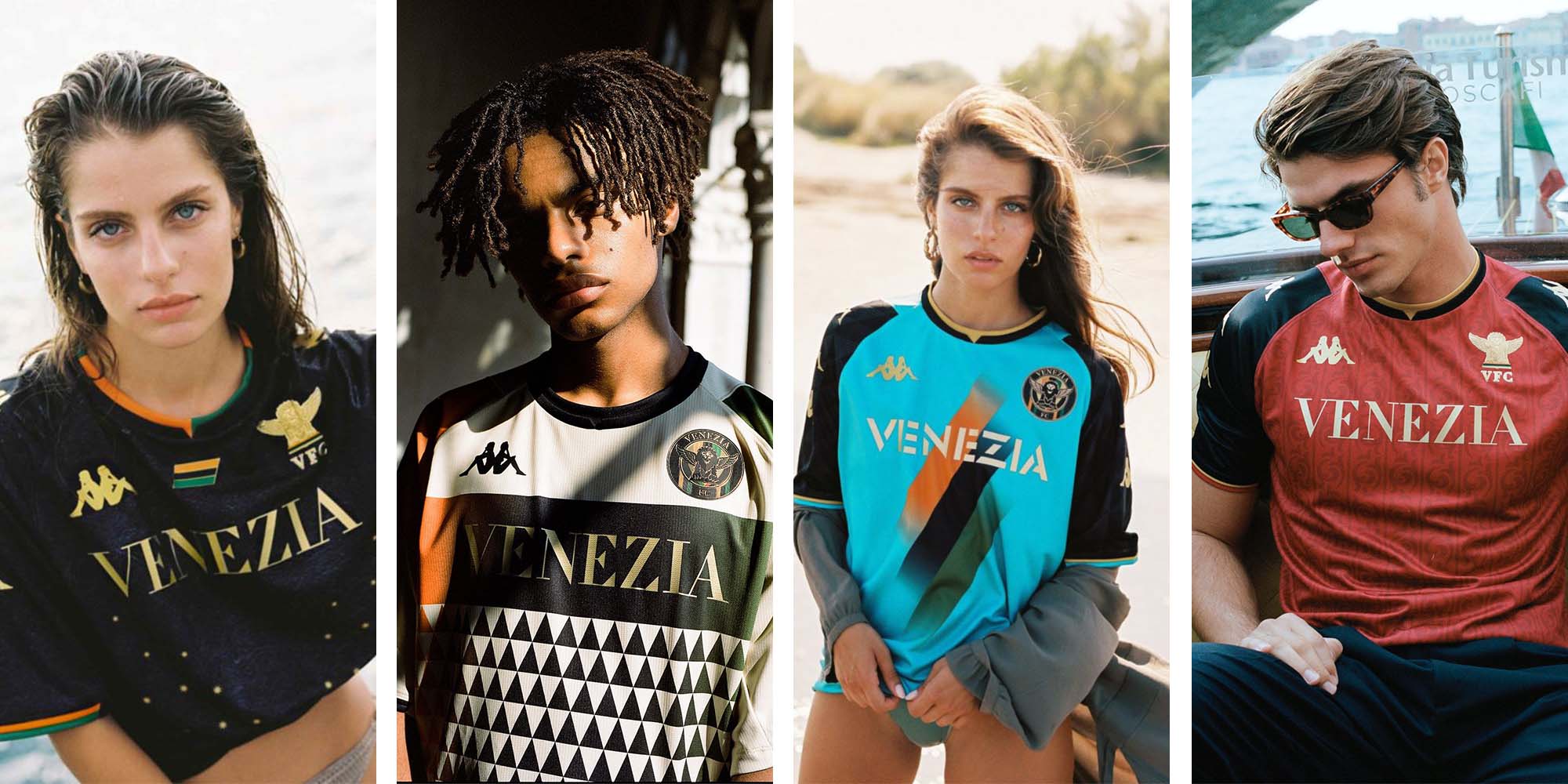 And football kits have now, definitively, entered the world of fashion, influencers, models, and cel