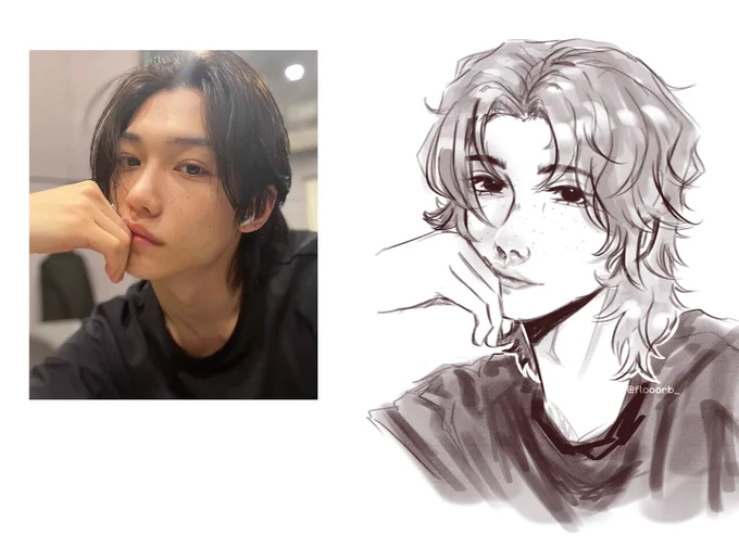 ANYWAYS YIPPEE 
(its my first time drawing him, pity me.)
#StrayKids #skzfanart 