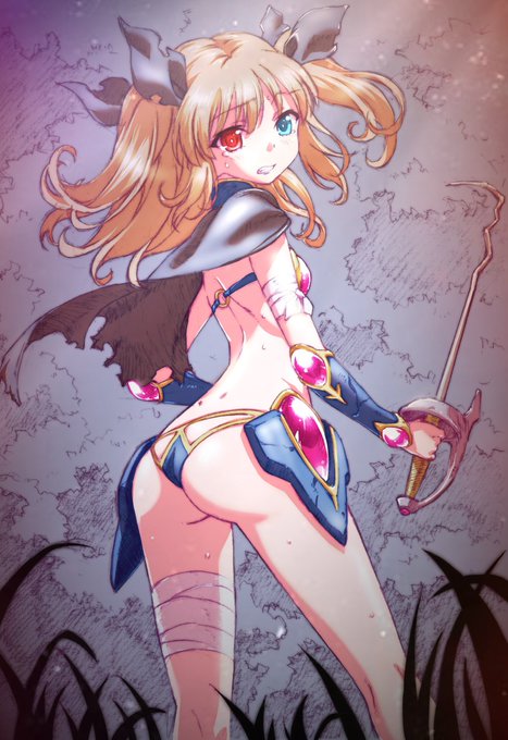 Minulá retuš obrazu.
過去絵レタッチ。 