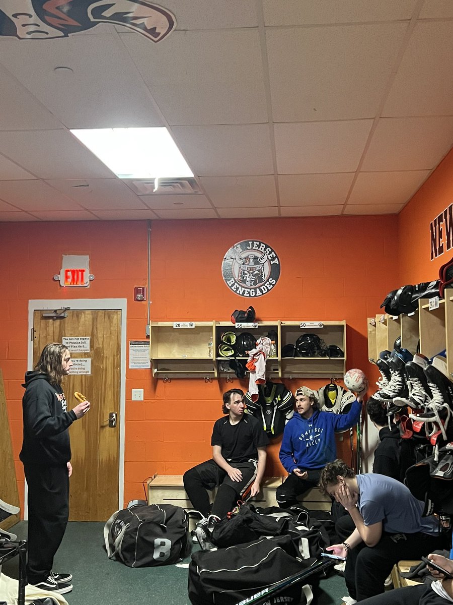 NJRenegades's tweet photo. The new additions to the inside and outside of the locker room. Coaches Door-Alumni.  This was the most important piece of the project.  I wanted it to reflect who we were, who we are and where we came from.  On this collage is a few of our alumni players in their college, pro… https://t.co/Q1xKJXBS3o