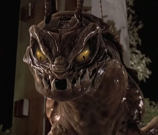 DeclouxJ's tweet photo. It's fascinating to watch MEN IN BLACK, a film that came out in 1997, and go "Damn, that big CGI bug looks good!" I'm sure someone could explain why, but I think something that helps immensely is the very bold/straightforward design choices. https://t.co/iMF8BbHOUv