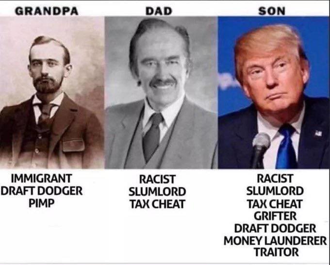 trumpistan45's tweet image. The Trump Crime Family continues....