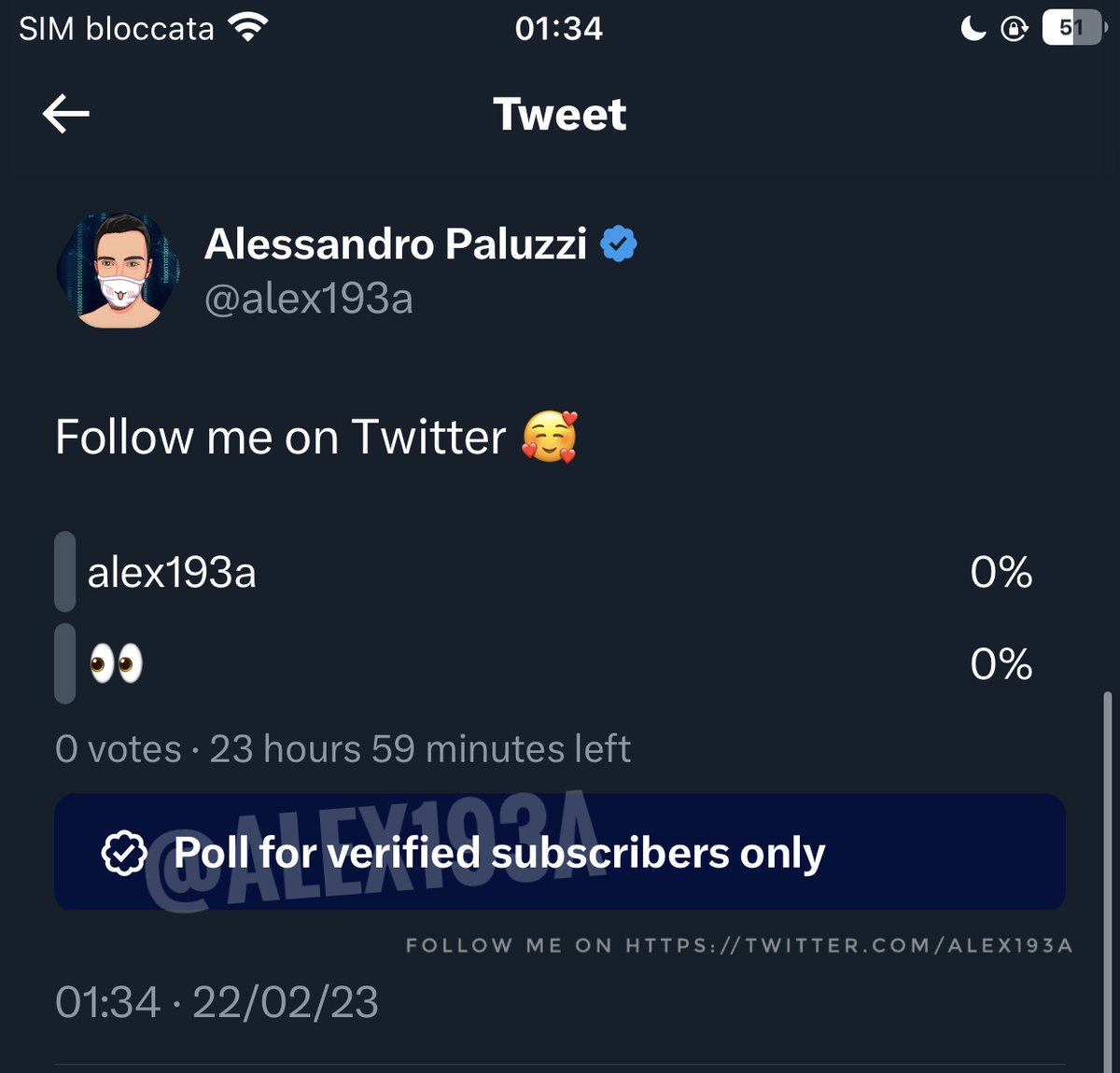 #Twitter keeps working on the ability to allow only verified users to vote in a poll 👀