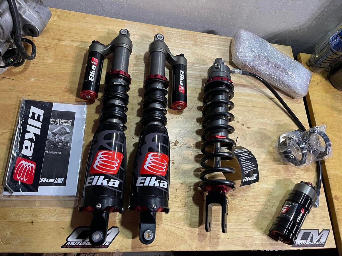 YBansheess's tweet photo. Trx450 04-05
Brand new elka shocks set
Dm for price
$900 give away

#motocross #yz #offroad #bhfyp #ds #ktm #kawasaki #dunes #yfm #duner #sheeclub #yamahayfz #hillshooter #dragdune #enduro #rse #foxracing #yamahaatv #quadbike #twin #savesportquads https://t.co/2y2iLj61fR