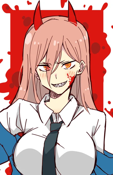 ニケコラボしたのでパワーちゃん20連スカる前に描けばよかったアアアアア 