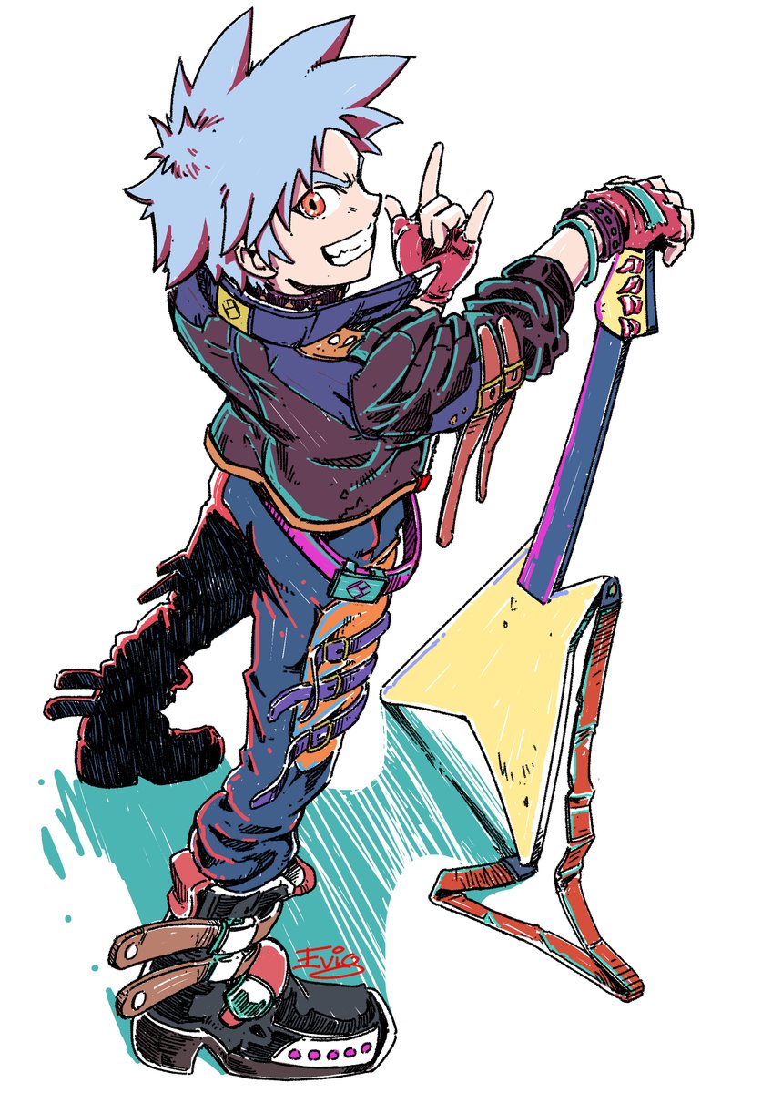 Evigzul's tweet photo. Old Sketch Hikaru Color up
noNAME Hikaru
#illustration #drawing #characterart #characterdesign #art #artwork #comicart #originalart #originalcharacter #digitalart #rocker #noname #hikaru #sketch #evig #evigzul #绘 #绘图 #原创 #原创人物 #电绘 #动漫 https://t.co/2XKDURBBOE
