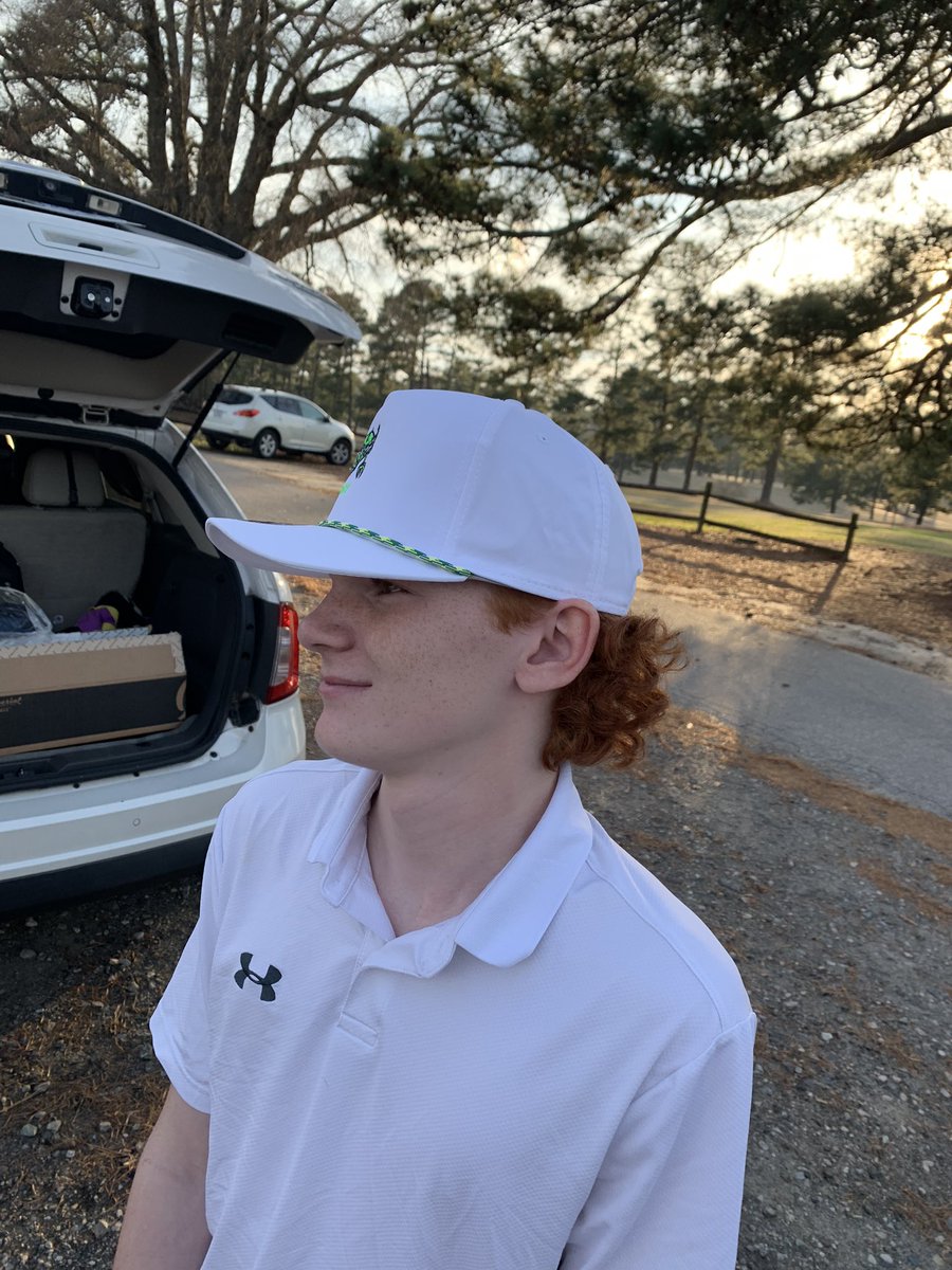 CaryHighGolf's tweet photo. Looking good in our new headgear thanks to @ImperialHats   Can’t wait to keep working with them in the future.  Watch out for these guys. #playinggoodandlookinggood #carygolf https://t.co/rFKztDiwHi
