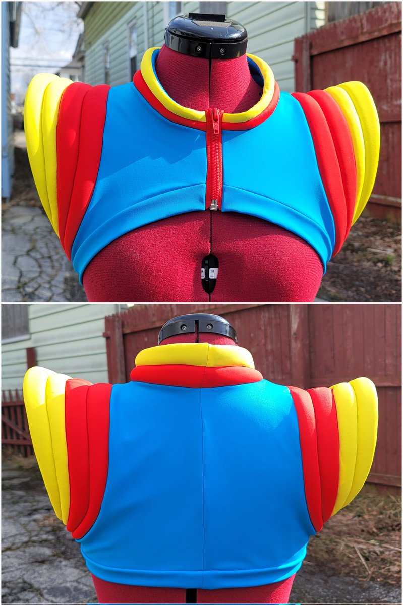 elliss_seven's tweet image. MISSION SUCCESS!! Rainbow Brite 🌈

Can't believe how awwesome this turned out! Gives me 70's bubble jacket vibez. Love me some color blocking. 

#ls7 #cyberfashion #retrofuturistic