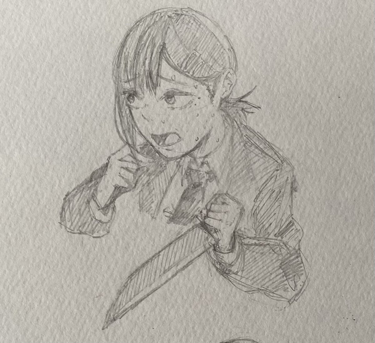 受験ラッシュ中の落書き 