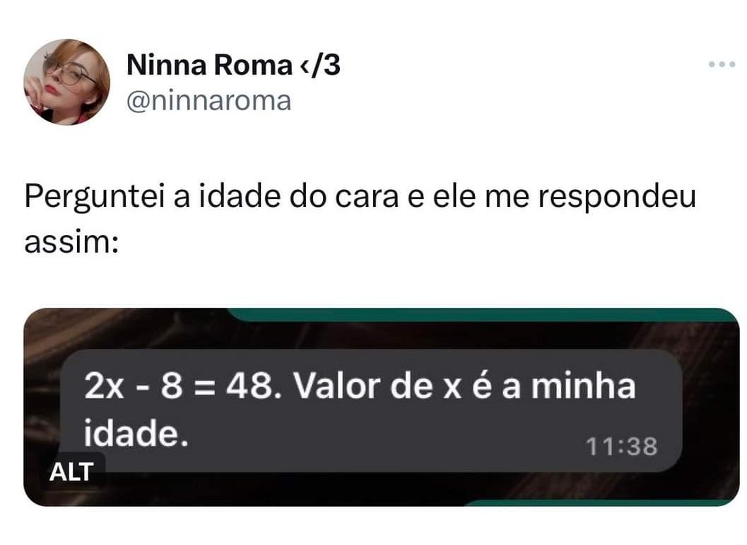 Craudinha18's tweet photo. Pov: tá com tempo?

Eu: não.      Eu no off: 🫣 https://t.co/DpUamGa1tL