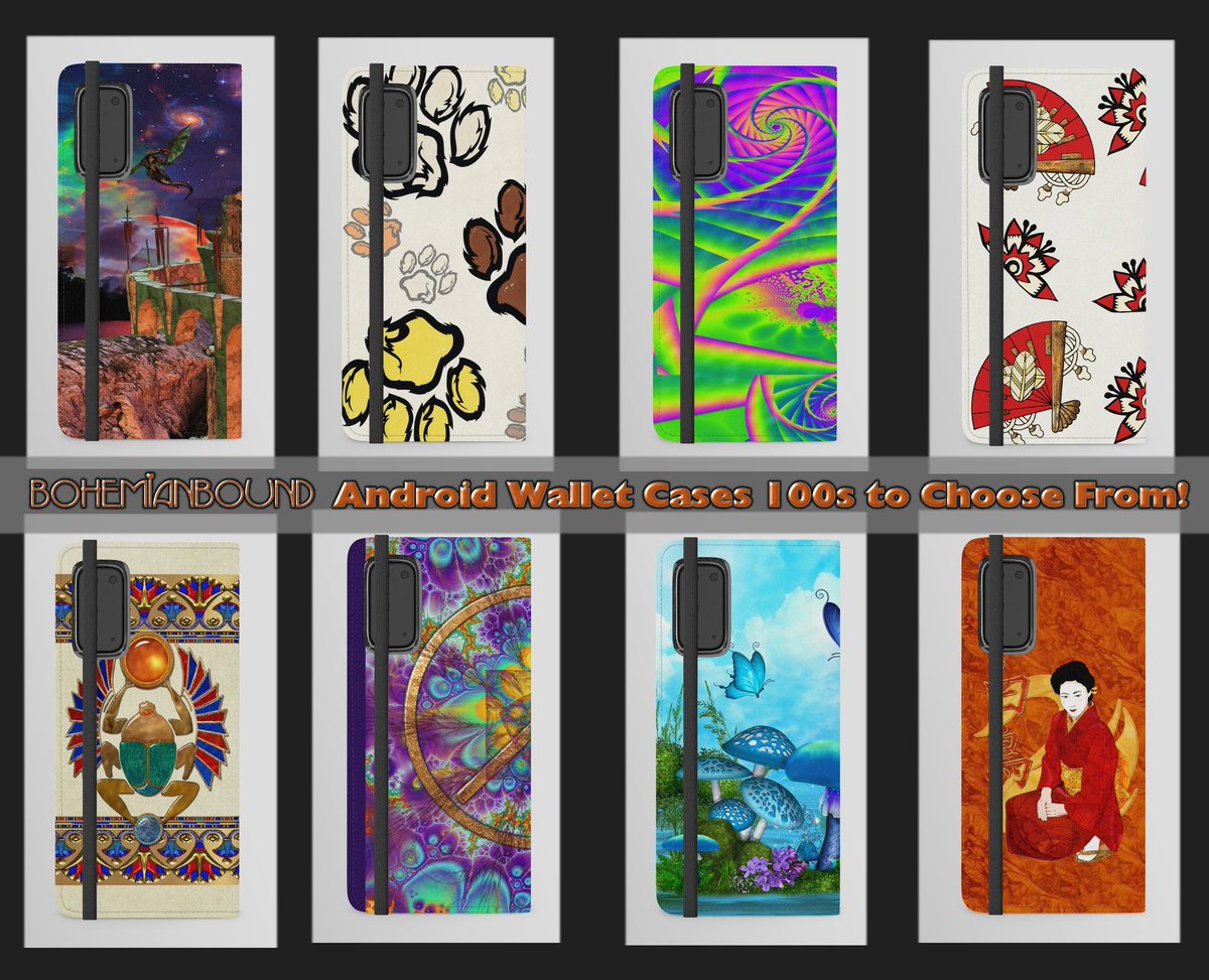 BohemianBound's tweet image. Beautiful Android Wallet Cases by Bohemian Bound at Society6! Fractal, World &amp;amp; Folk Art, Native American, Nature, Mixed Media and MORE! #androidcases #androidwallets #androidaccessories society6.com/bohemianbound/…