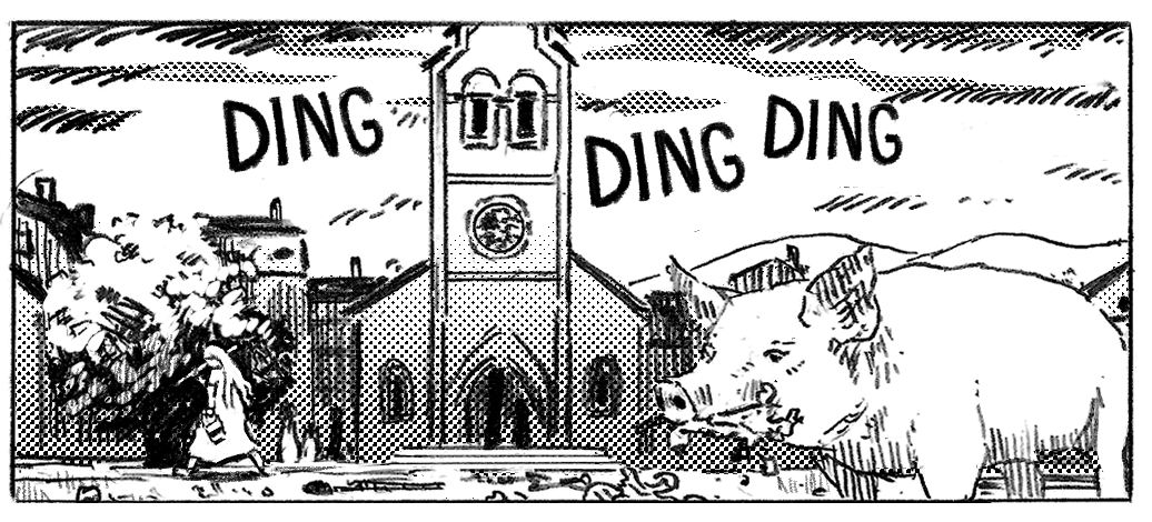 JGVillu's tweet photo. Just posted a finished comic page, including its timelapse of how I edited it, on my Patreon https://t.co/EhILCm5U3l. This page had a ton of medieval backgrounds so it was a lot of fun to draw and edit. Accessible for just $1 a month 🥰 https://t.co/cVhNrdUPAC