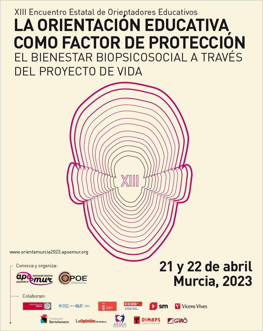 📣 ¡XIII Encuentro Nacional de Orientación Educativa!
🗓️  21 y 22 de abril.
📍   Murcia, Centro Social Universitario del Campus de Espinardo.
📝  Inscripciones con precios reducidos hasta el 6 de marzo.
👉 aeop.es/xiii-encuentro…
 <a href="/CopoeOrienta/">COPOE</a>  <a href="/educaINTEF/">Educación INTEF</a>   @APOEMUR