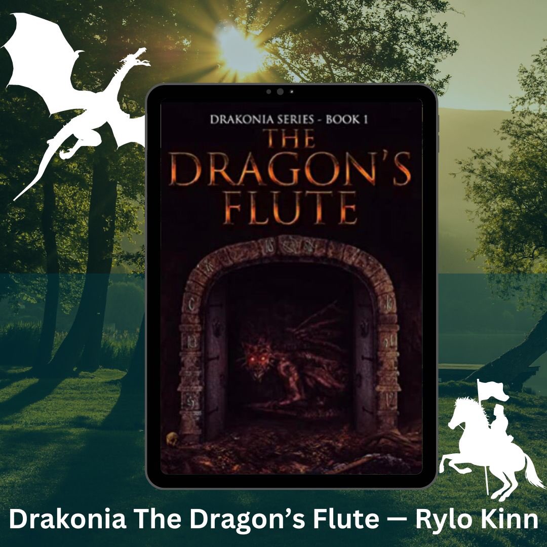 Drakonia The Dragon’s Flute 
by Rylo Kinn
 
Reminiscent of The Lord of the Rings in its style, pace, and context. A high fantasy book with a well written intricate plot.

Order Now
amazon.com/dp/B0B5WRDTXJ?…

#thedragonsflute #rylokinn #fantasy #booktwitter #books #orderofthebookish