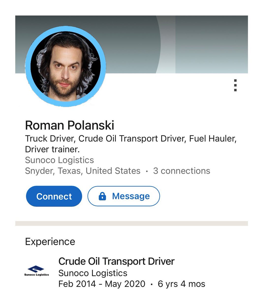 Well, not quite Milwaukee, WI, but I did find a truck driver named Roman Polanski in Texas @Jimmypisfunny and @WhismanSucks!! 

@CrimeInSports @MurderSmall #ToCatchAPredator