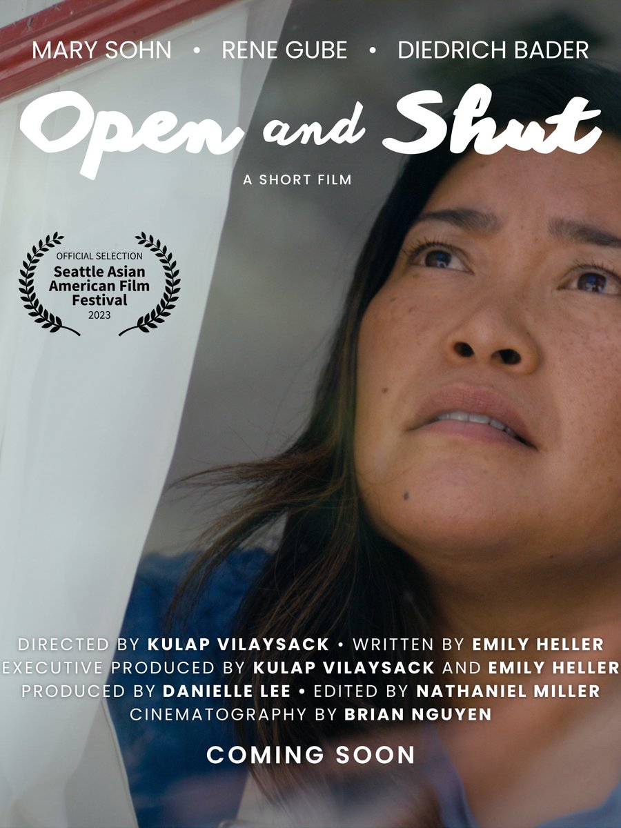 I made a short film with my friend @Kulap last year, and we are premiering this weekend at the Seattle Asian American Film Festival! We're part of the Centerpiece: Snapshots program on Saturday. Seattle: consider supporting this cool festival! seattleaaff.org/2023-11/schedu…