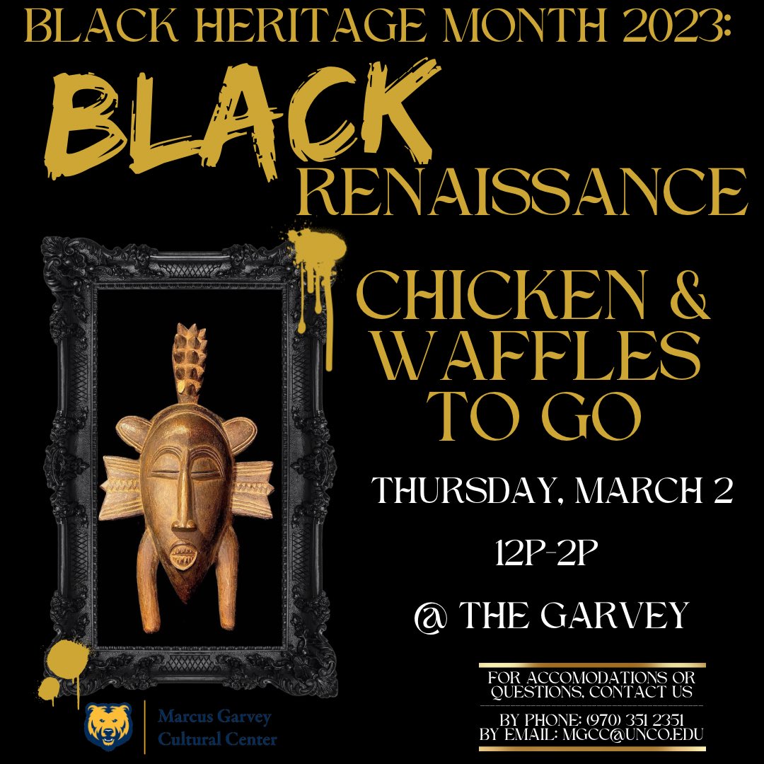MGCCUNCO's tweet image. ‼️🚨DATE CHANGE🚨‼️

due to the anticipated inclement weather &amp;amp; the university closure, Chicken &amp;amp; Waffles has been moved to 

✨THURSDAY, MARCH 2 from 12-2p✨

it will still be in the Garvey &amp;amp; it will still be to go, and we still hope to see you next week!! 

stay warm &amp;amp; safe!!