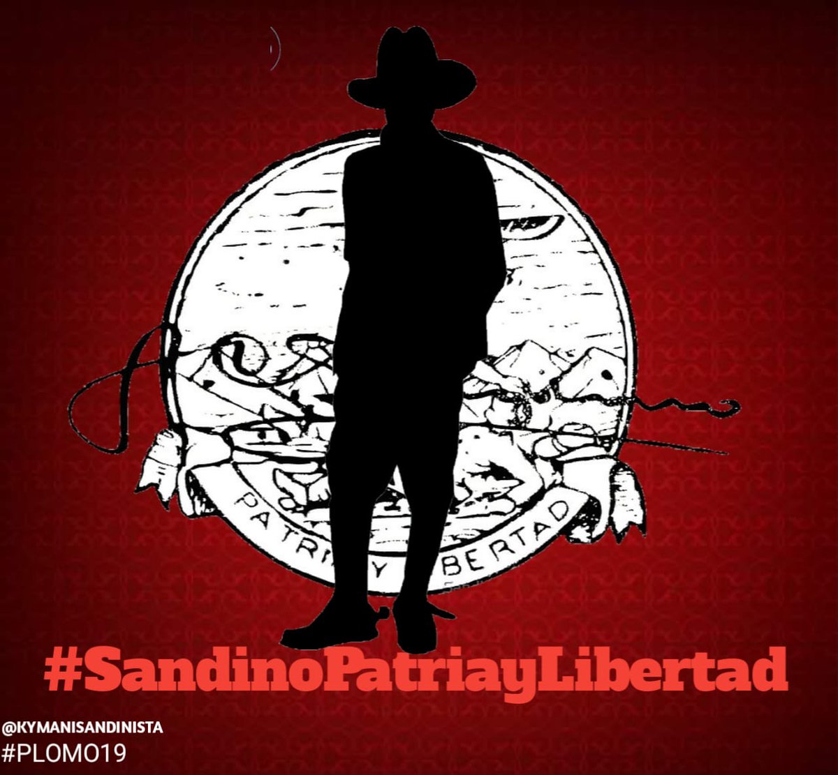 SANDINO VIVE ✊
#SandinoPatriayLibertad 
#PLOMO19